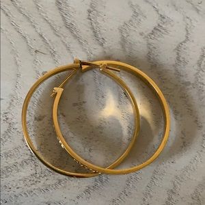 Gold Coach Earrings